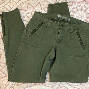 Green pants
